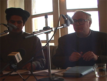 Bill Malley + translator